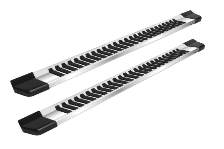 Raptor Series 6-inch full tread stainless hybrid running boards 1702-0062FSS for 2009-2018 Ram 1500 truck running boards
