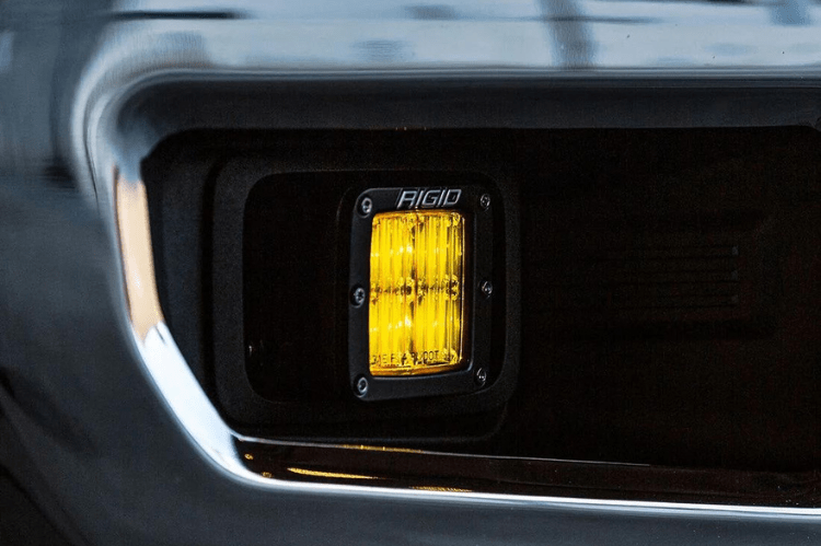 Rigid Industries 504816 3'' D-Series Pro SAE Yellow Fog Light - Pair