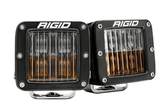 Rigid Industries 50482 3'' D-Series SAE Yellow/White Fog Light - Pair