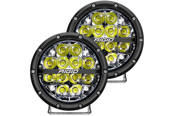 ズーマー Rigid Industries Q2 6-LED ヘッドライト rigid-industries-36200-360-