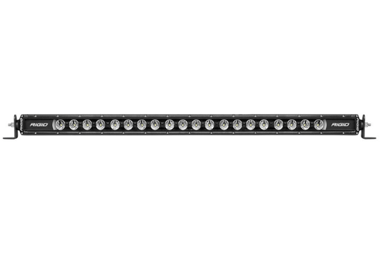Rigid 30-inch RGBW light bar Radiance Plus SR Series 230603, single row LED light bar with customizable color backlight.