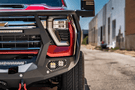 Road Armor Evolution heavy duty front bumper 3242EF7B for 2024–2026 Chevy Silverado 2500/3500, designed for rugged protection with winch compatibility.