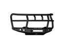 Road Armor Stealth front bumper Titan II Guard 3242F2B-NW for 2024–2026 Chevy Silverado 2500/3500, with integrated grille guard for enhanced protection.