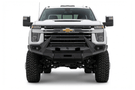 Road Armor front bumper 3242EF3B sheet metal pre-runner on 2024–2026 Chevy Silverado 2500/3500