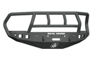 Road Armor Stealth front bumper Titan II Guard 4162F2B for 2010–2018 Ram 2500/3500, heavy-duty protection with winch-ready design.