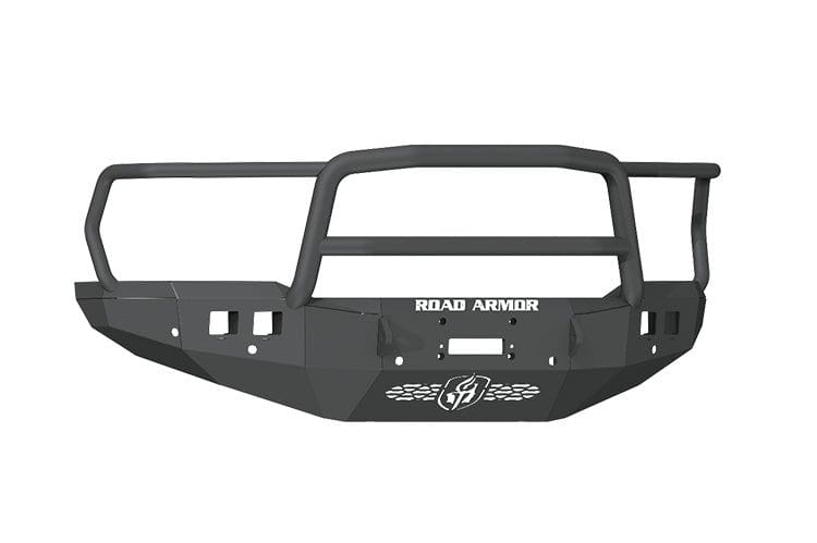 Road Armor 4194F5B Dodge Ram 4500/5500 2019-2024 Stealth Front Bumper Winch Ready Lonestar Guard