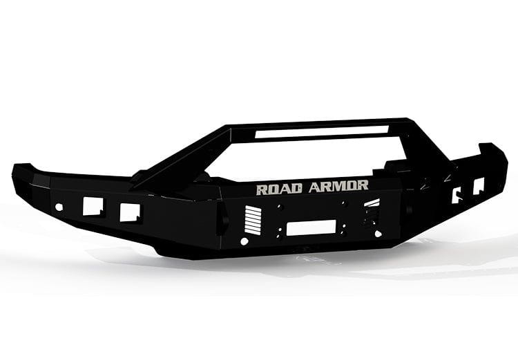 Road Armor 6232F3B 2023-2025 Ford F250/F350 Superduty Stealth Front Bumper Winch Ready Sheet Metal Pre-Runner Guard