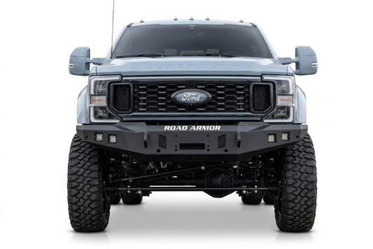 Road Armor Stealth front winch bumper 6234F0B for 2023-2026 Ford F450/F550 Superduty durable road armor front bumper