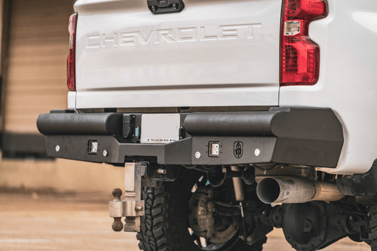 Orev Chevy Rear Road Armor Vaquero 3202VR0B 2020-2026 Chevy Silverado 2500/3500 Rear B ...
