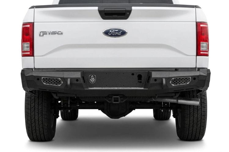 Road Armor Evolution rear bumper 6241ER0B for 2024-2026 Ford F150 textured black durable road armor evolution bumper