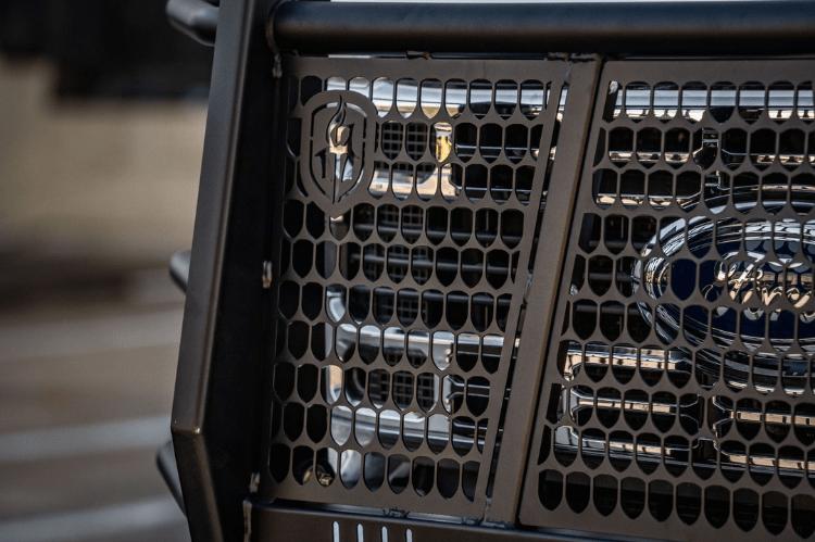 Road Armor Vaquero 6232-BRSH 2023-2025 Ford F250/F350 Superduty Front Brush Guard, heavy-duty textured black grille guard, ideal as a brush guard, front grille guard, and deer guard for trucks