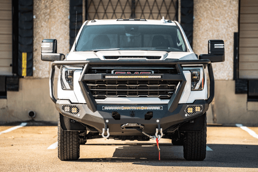 Road Armor Evolution Front Bumper Winch Ready with Reaper Guard for GMC Sierra 2500/3500 2024-2025