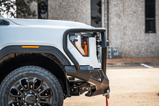 Road Armor Evolution Front Bumper Winch Ready with Reaper Guard for GMC Sierra 2500/3500 2024-2025