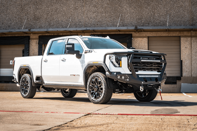 Road Armor Evolution Front Bumper Winch Ready with Reaper Guard for GMC Sierra 2500/3500 2024-2025