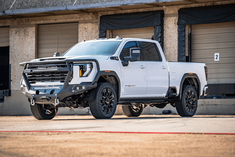 Road Armor Evolution Front Bumper Winch Ready with Reaper Guard for GMC Sierra 2500/3500 2024-2025