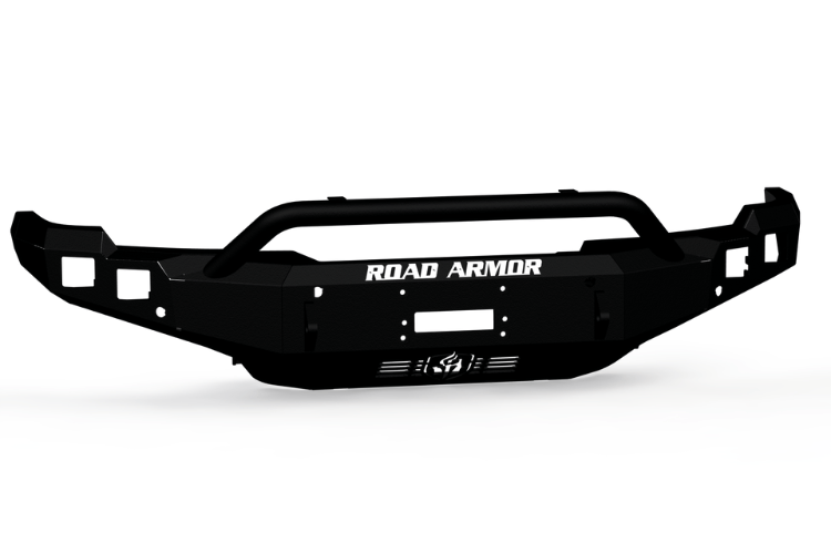 Road Armor Stealth Front Bumper Winch Ready with Pre-Runner Guard for GMC Sierra 2500/3500 2024-2025 Textured Black