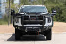 Road Armor 2242F6B winch front bumper with Titan II Guard Intimidator for 2024–2025 GMC Sierra 2500/3500 - designed for heavy duty truck bumpers