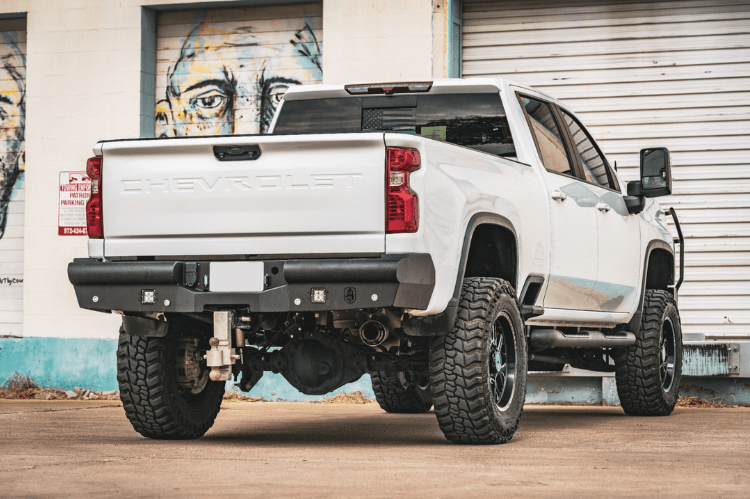 Road Armor Vaquero Rear Bumper for 2020-2025 GMC Sierra 2500/3500