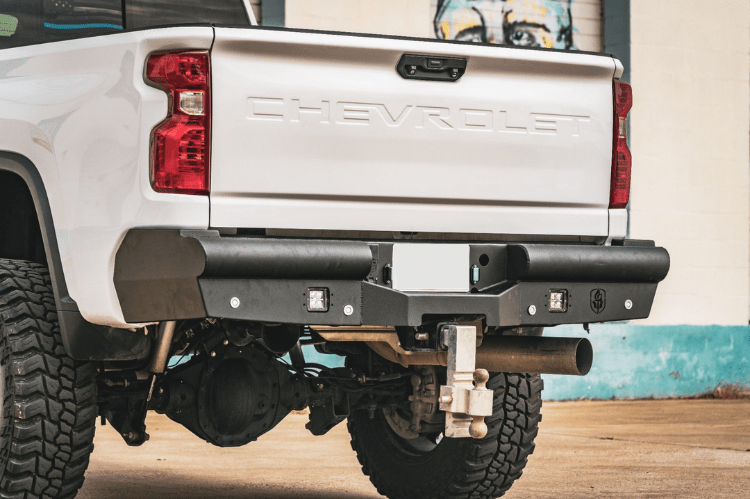 Road Armor Vaquero Rear Bumper for 2020-2025 GMC Sierra 2500/3500