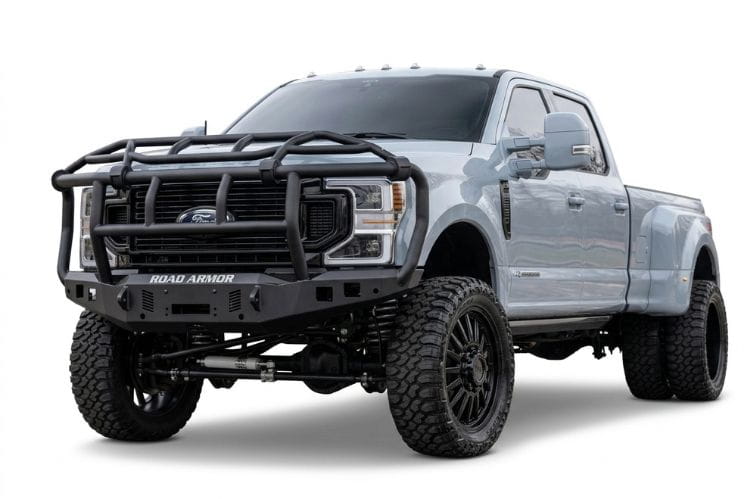 Road Armor Titan II front winch bumper Intimidator 6234F6B for 2023-2026 Ford F450/F550 Superduty durable road armor titan bumper