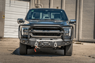 Road Armor Stealth F150 front winch bumper with stealth bumpers design and heavy-duty protection