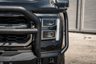 Road Armor Stealth F150 front winch bumper with stealth bumpers design and heavy-duty protection