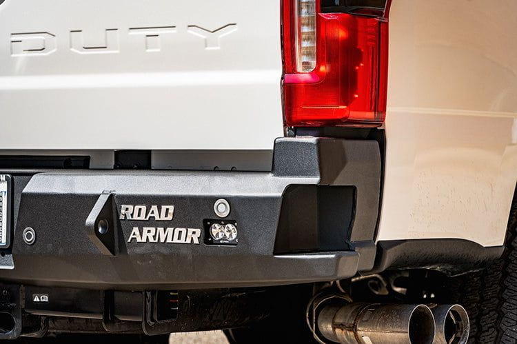 Road Armor Stealth 6232R0B 2023-2025 Ford F450 Superduty Rear Bumper Winch Ready