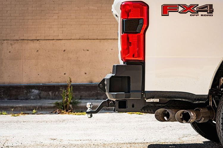 Road Armor Stealth 6232R0B 2023-2025 Ford F450 Superduty Rear Bumper Winch Ready