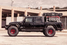 Road Armor Stealth rear fender flares 520AFR0B for 2020-2025 Jeep Gladiator JT durable steel road armor stealth fender flares