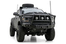 Road Armor Stealth Titan 2 front bumper with Intimidator guard for 2019-2026 Ram 4500 5500 heavy duty truck