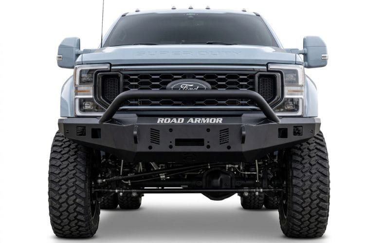Road Armor Stealth Prerunner front bumper 6234F4B for 2023-2026 Ford F450/F550 Superduty durable road armor stealth bumper