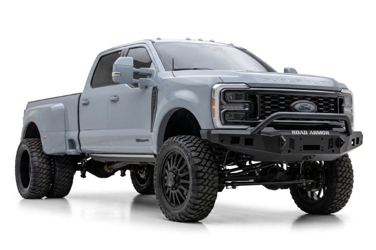 Road Armor Stealth Prerunner front bumper 6234F4B for 2023-2026 Ford F450/F550 Superduty durable road armor stealth bumper