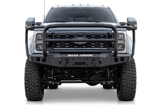 Road Armor Stealth front bumper Lonestar guard 6234F5B for 2023-2026 Ford F450/F550 Superduty durable road armor lonestar bumper