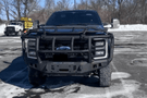 Road Armor 6232F6B 2023-2026 Ford F250/F350 Superduty Stealth Front Bumper Winch Ready Titan II Guard with Intimidator