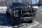 Road Armor 6232F6B 2023-2026 Ford F250/F350 Superduty Stealth Front Bumper Winch Ready Titan II Guard with Intimidator