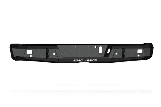 Road Armor Stealth rear bumper 6241R0B for 2024-2026 Ford F150 textured black non winch durable road armor rear bumper