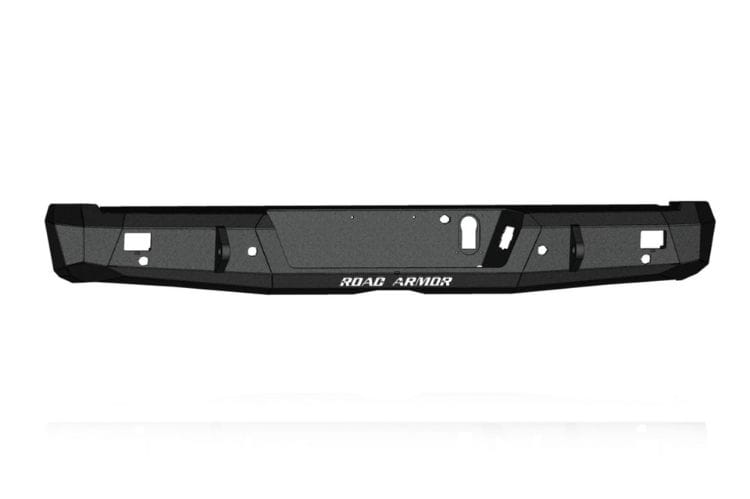 Road Armor Stealth rear bumper 6241R0B for 2024-2026 Ford F150 textured black non winch durable road armor rear bumper