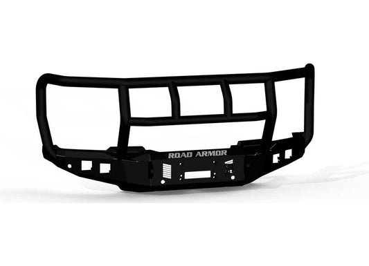 Road Armor Stealth Titan II front bumper 6234F2B winch guard for 2023-2026 Ford F450/F550 Superduty durable road armor bumper