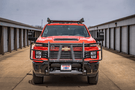 Road Armor Vaquero truck grille guard 3202-BRSH for 2020–2026 Chevy Silverado 2500/3500, heavy-duty brush guard for protection.
