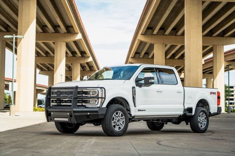 Road Armor Vaquero 6232VF6B 2023-2025 Ford F450/F550 Superduty Front Bumper Non-Winch Full Guard Texture Black