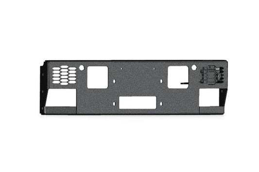Road Armor Vaquero winch plate accessory 6241VF-WPB for 2024–2026 Ford F150 front bumper, black steel winch mounting plate
