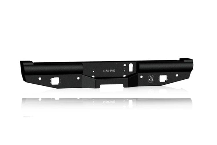 Road Armor Vaquero rear bumper 6241VR0B for 2024–2026 Ford F150, heavy duty steel rear protection bumper