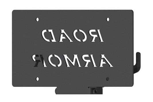 Road Armor winch fairlead license plate mount LPF150B with 1.5-inch offset durable fairlead mount for winch applications