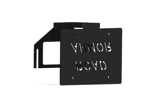 Road Armor winch fairlead license plate mount LPF360B with 3.6-inch offset durable fairlead mount for winch applications