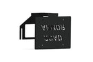 Road Armor winch fairlead license plate mount LPF360B with 3.6-inch offset durable fairlead mount for winch applications