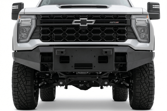 Road Armor winch plate accessory 3242VF-WPB for Vaquero front bumper on 2024–2026 Chevy Silverado 2500/3500