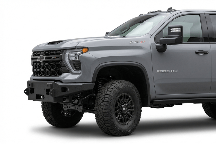 Road Armor winch plate accessory 3242VF-WPB for Vaquero front bumper on 2024–2026 Chevy Silverado 2500/3500