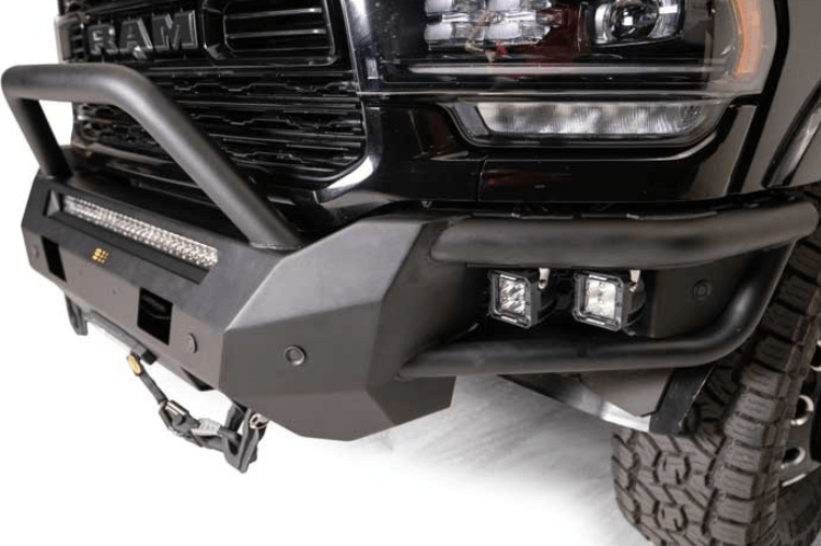 Smittybilt 613803 Dodge Ram 2500/3500 2019-2023 Adventure Series Front Bumper Winch Ready