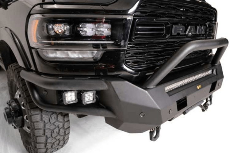 Smittybilt 613803 Dodge Ram 2500/3500 2019-2023 Adventure Series Front Bumper Winch Ready