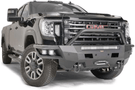 Smittybilt 613825 GMC Sierra 2500/3500 2020-2023 Adventure Series Front Bumper Winch Ready